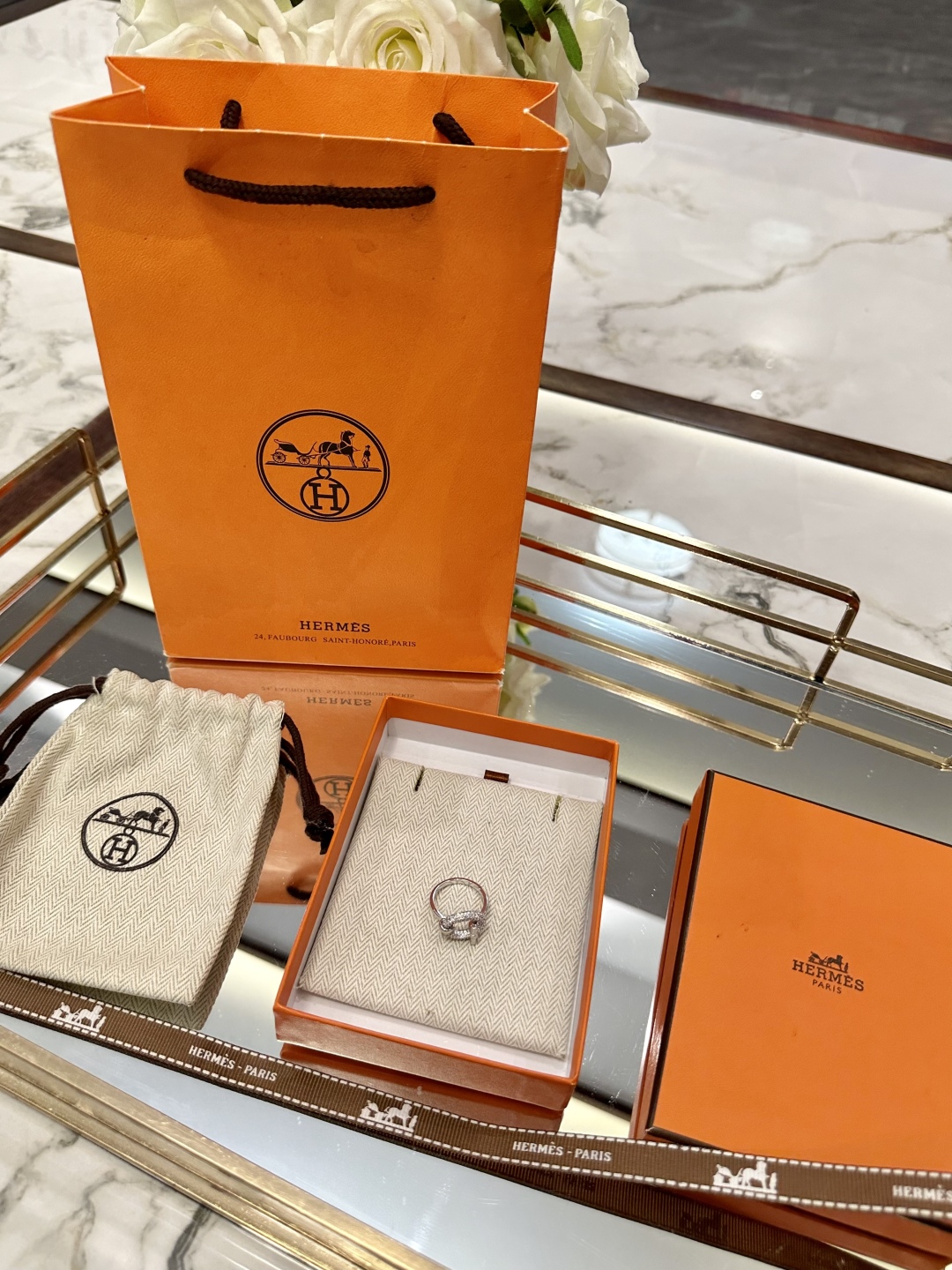 HERMES jewelry model 57